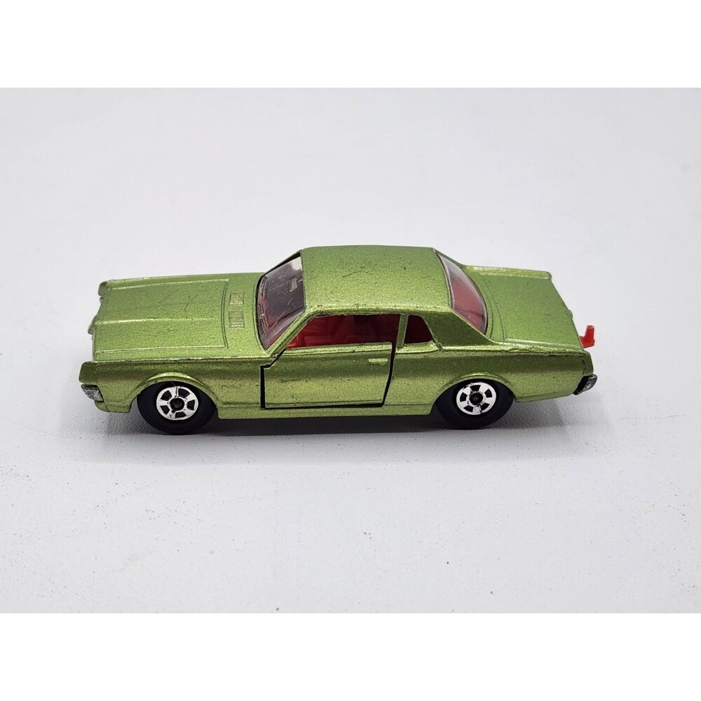 Vintage 1970 Lesney Matchbox Mercury Cougar #62 Diecast 1:64 Anit-Freeze Green